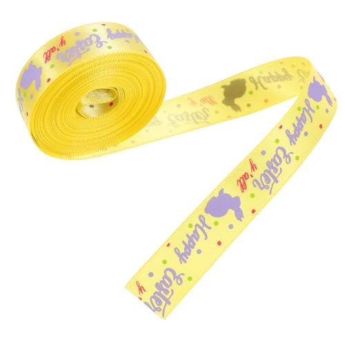VICASKY 1 Rolle DIY Geschenkband Yards für Bastelprojekte und Dekoration für Ostern Partys und Geschenkverpackungen von VICASKY