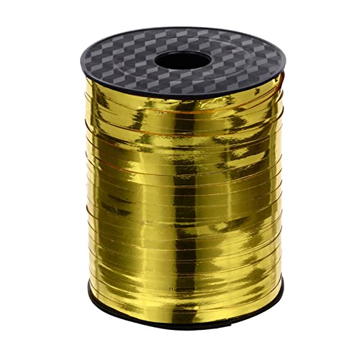 VICASKY 1 Rolle DIY Luftballonband Gold Yards Party Dekoband für Feierlichkeiten Hochzeiten und Geschenkpakketierungen Hochwertiges Langlebiges Geschenkband zur Individuellen Anwendung VICASKY 1 Rolle DIY Luftballonband Gold Yards Party Dekoband für Feierlichkeiten Hochzeiten und Geschenkpakketierungen Hochwertiges Langlebiges Geschenkband zur Individuellen Anwendung von VICASKY