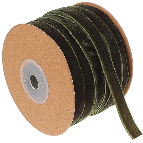 VICASKY 1 Rolle Einseitiges Samtband Yards Dekoratives Geschenkband für Diy Projekte Hochzeitsdekoration und Bastelarbeiten Langlebig und Farbecht für Feiertage und VICASKY 1 Rolle Einseitiges Samtband Yards Dekoratives Geschenkband für Diy Projekte Hochzeitsdekoration und Bastelarbeiten Langlebig und Farbecht für Feiertage und von VICASKY