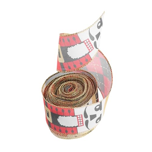 VICASKY 1 Rolle Weihnachtsband Herbstband Bastelbänder Weihnachtsbaumband Bastelband festliche Bänder geschenkband geschenkverpackung Blumenbankettband Winterhochzeitsband Polyester VICASKY 1 Rolle Weihnachtsband Herbstband Bastelbänder Weihnachtsbaumband Bastelband festliche Bänder geschenkband geschenkverpackung Blumenbankettband Winterhochzeitsband Polyester von VICASKY