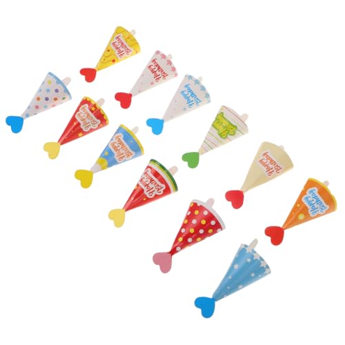 VICASKY Glitter Hay Geburtstagstorte Toer 36 Stück Mini-kuchenaufsätze Eiscreme-partydekorationen Jungen und Mädchen Geburtstagsparty-hüte Cupcake-picks VICASKY Glitter Hay Geburtstagstorte Toer 36 Stück Mini-kuchenaufsätze Eiscreme-partydekorationen Jungen und Mädchen Geburtstagsparty-hüte Cupcake-picks von VICASKY