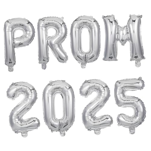 VICASKY 1 Satz Abschlussfeier Luftballons Huge Foil Zahlenballons für Unvergessliche Partydekorationen Metallic Folienballons für Prom und Abschlussfeiern für Drinnen und Draußen von VICASKY
