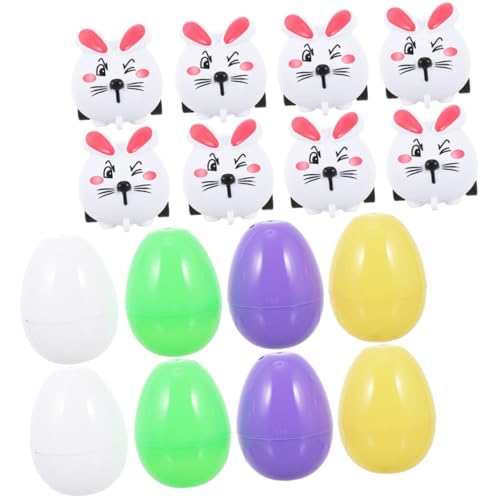 VICASKY 1 Satz Auto Eier Zurückziehen Plüschtiere Vorgefüllte Ostereier Mini-kuscheltiere Partygeschenke Osterhasen- Befüllbare Ostereier Partyartikel Für Plastik VICASKY 1 Satz Auto Eier Zurückziehen Plüschtiere Vorgefüllte Ostereier Mini-kuscheltiere Partygeschenke Osterhasen- Befüllbare Ostereier Partyartikel Für Plastik von VICASKY