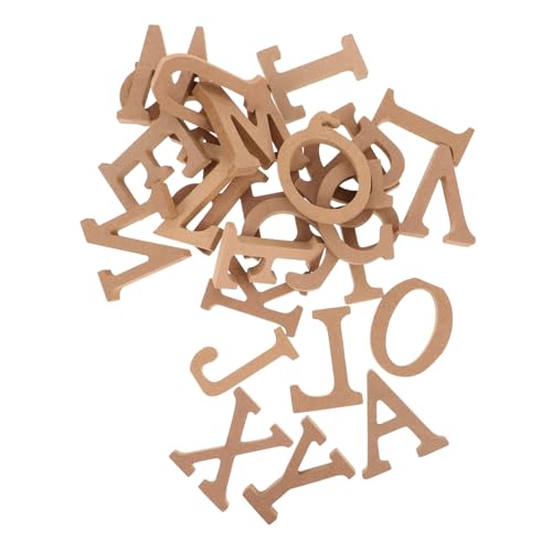 VICASKY Wohnkultur-Set 26 Stück Holzbuchstaben Für Wanddekoration Ankündigungsschild Buchstaben-Charm-zubehör VICASKY Wohnkultur-Set 26 Stück Holzbuchstaben Für Wanddekoration Ankündigungsschild Buchstaben-Charm-zubehör von VICASKY