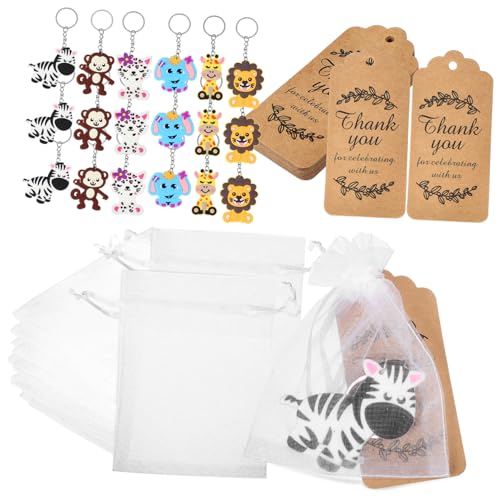 VICASKY 1 Satz Cartoon-Tier-Schlüsselanhänger Geburtstagsfeierdekorationen Dschungeltiere wild Tierschlüsselanhänger Rucksack-Hängedekoration Cartoon -Schlüsselringe Papier VICASKY 1 Satz Cartoon-Tier-Schlüsselanhänger Geburtstagsfeierdekorationen Dschungeltiere wild Tierschlüsselanhänger Rucksack-Hängedekoration Cartoon -Schlüsselringe Papier von VICASKY