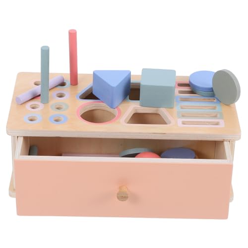 VICASKY 1 Satz Farben und Formen Sortierbox aus Holz für Kleinkinder Jahre Pädagogisches Feinmotorik und Frühen Lernfähigkeiten VICASKY 1 Satz Farben und Formen Sortierbox aus Holz für Kleinkinder Jahre Pädagogisches Feinmotorik und Frühen Lernfähigkeiten von VICASKY