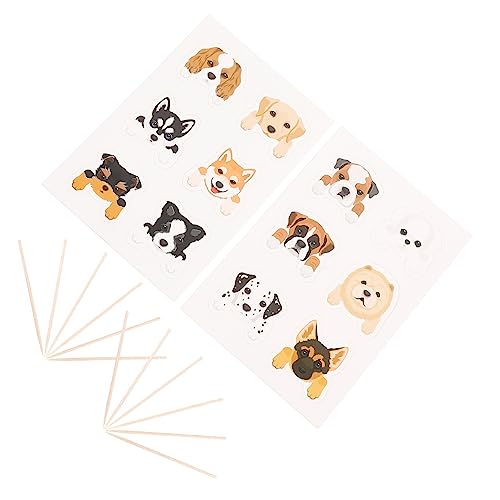 VICASKY 1 Satz Hund Kucheneinsatz Haustier-cupcake- Partyzubehör Für Tiergeburtstage Bithday Cake Birthday Cake Hund-geburtstags-kuchen-deckel Hund Kuchen Topper Papier 36st VICASKY 1 Satz Hund Kucheneinsatz Haustier-cupcake- Partyzubehör Für Tiergeburtstage Bithday Cake Birthday Cake Hund-geburtstags-kuchen-deckel Hund Kuchen Topper Papier 36st von VICASKY