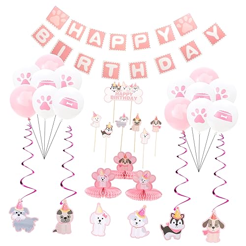 VICASKY 1 Satz Hundegeburtstagsdekoration Welpen-Geburtstagsparty-Set haustier geburtstag hundeballon Hundepartyzubehör luftballons Party-Latexballons kreative Haustierballons Papier VICASKY 1 Satz Hundegeburtstagsdekoration Welpen-Geburtstagsparty-Set haustier geburtstag hundeballon Hundepartyzubehör luftballons Party-Latexballons kreative Haustierballons Papier von VICASKY