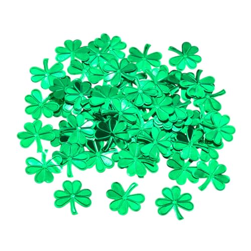 VICASKY 1 Satz Shamrock Konfetti für Patrick's Day Grüne Tischdekoration aus Pailletten für Festlichkeiten Partys und Feierlichkeiten für Kreative DIY Projekte VICASKY 1 Satz Shamrock Konfetti für Patrick's Day Grüne Tischdekoration aus Pailletten für Festlichkeiten Partys und Feierlichkeiten für Kreative DIY Projekte von VICASKY