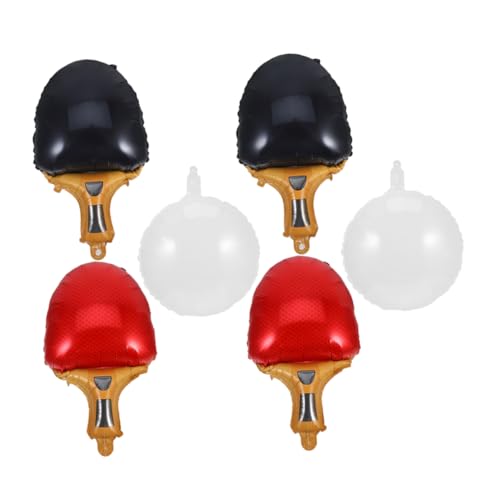 VICASKY Tischtennis Luftballons aus Folie Dekoration für Partys Wiederverwendbare Tischtennisballon Partyartikel 6 Stück für Geburtstagsfeiern und Sportveranstaltungen VICASKY Tischtennis Luftballons aus Folie Dekoration für Partys Wiederverwendbare Tischtennisballon Partyartikel 6 Stück für Geburtstagsfeiern und Sportveranstaltungen von VICASKY