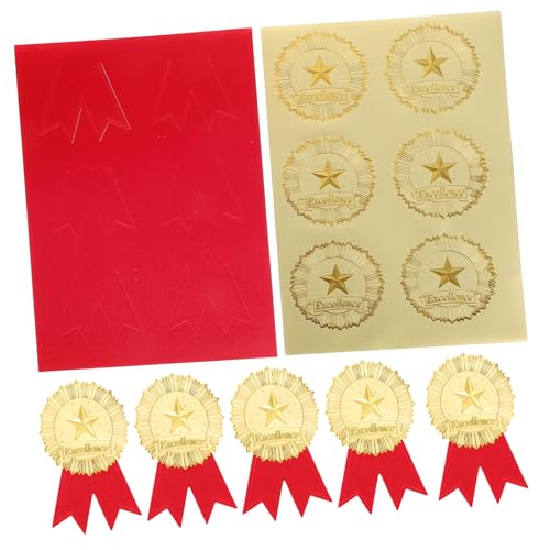 VICASKY 1 Satz Zubehör Für Zertifikatsaufkleber Zusätzliche Stirnbänder Haken Mit Löchern Massenzubehör Zubehörgriffe Mini-bär-anhänger Goldene Aufkleber Produktaufkleber Rolle Schleife VICASKY 1 Satz Zubehör Für Zertifikatsaufkleber Zusätzliche Stirnbänder Haken Mit Löchern Massenzubehör Zubehörgriffe Mini-bär-anhänger Goldene Aufkleber Produktaufkleber Rolle Schleife von VICASKY