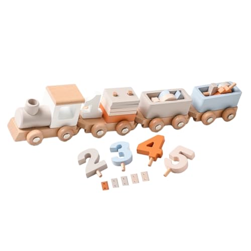 VICASKY 1 Satz Zug Pädagogisches Blockspielzeug Werkzeug Zum Anlehnen Von Zahlen Für Nummernzeichen Für Holzeisenbahn Light Brown Hölzern VICASKY 1 Satz Zug Pädagogisches Blockspielzeug Werkzeug Zum Anlehnen Von Zahlen Für Nummernzeichen Für Holzeisenbahn Light Brown Hölzern von VICASKY
