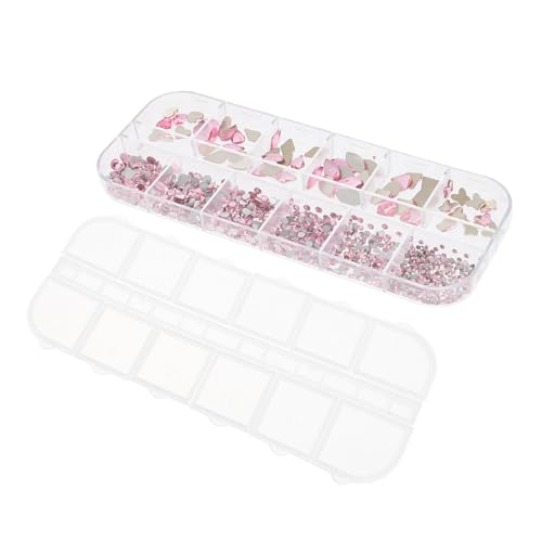 VICASKY 1 Schachtel Dekorative Nagel Diamanten Multi Formen Ab Farben für Diy Nagelkunst Leicht und Handlich für Maniküre und Anlässe VICASKY 1 Schachtel Dekorative Nagel Diamanten Multi Formen Ab Farben für Diy Nagelkunst Leicht und Handlich für Maniküre und Anlässe von VICASKY