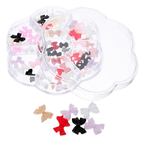 VICASKY 1 Schachtel Metallschleifen-Nagelanhänger Verschleiß Reiz Schmuck für die Nageldekoration Bowknot-Anhänger farbenfrohe Bogennagelzauber Bugförmiges Nagelzubehör Abs VICASKY 1 Schachtel Metallschleifen-Nagelanhänger Verschleiß Reiz Schmuck für die Nageldekoration Bowknot-Anhänger farbenfrohe Bogennagelzauber Bugförmiges Nagelzubehör Abs von VICASKY