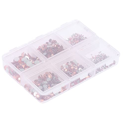 VICASKY 1 Schachtel Nail Art Glitzersteine Teilig mit Flachem Boden Bunte Glas Strasssteine für Maniküre und Nageldesign Langlebige Leichte Nageldekoration für Zuhause und Profi VICASKY 1 Schachtel Nail Art Glitzersteine Teilig mit Flachem Boden Bunte Glas Strasssteine für Maniküre und Nageldesign Langlebige Leichte Nageldekoration für Zuhause und Profi von VICASKY
