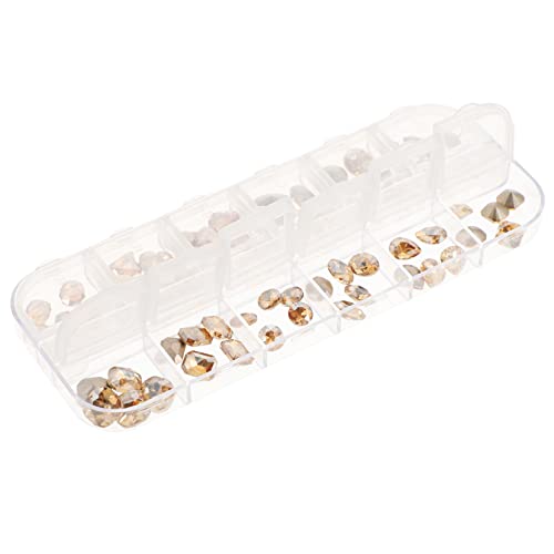 VICASKY 1 Schachtel Nail Rhinestone Charms Unregelmäßige Nail Art Dekorationen für DIY Maniküre Bastelprojekte und Make Up Teiliges Verschiedenen Farben Langlebig und Vielseitig Einsetzbar VICASKY 1 Schachtel Nail Rhinestone Charms Unregelmäßige Nail Art Dekorationen für DIY Maniküre Bastelprojekte und Make Up Teiliges Verschiedenen Farben Langlebig und Vielseitig Einsetzbar von VICASKY