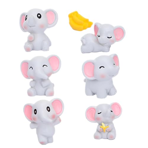 VICASKY 1 Set Mini Elefantenfiguren Aus Kunstharz Elefanten Kuchenaufsatz Mini Tiere Figuren Zootiere Miniatur Elefantenfiguren Elefanten Kuchendekoration Mini Tier Elefant Das VICASKY 1 Set Mini Elefantenfiguren Aus Kunstharz Elefanten Kuchenaufsatz Mini Tiere Figuren Zootiere Miniatur Elefantenfiguren Elefanten Kuchendekoration Mini Tier Elefant Das von VICASKY