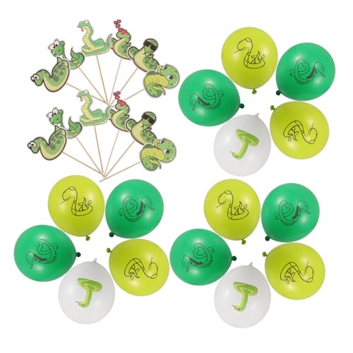 VICASKY 1 Set Schlangenballon Dekoration Luftballons Für Tierpartys Feiern Tiere Geburtstagsparty Essentials Schlangenparty Zubehör Und Dekoration Tierparty Tortenaufsätze VICASKY 1 Set Schlangenballon Dekoration Luftballons Für Tierpartys Feiern Tiere Geburtstagsparty Essentials Schlangenparty Zubehör Und Dekoration Tierparty Tortenaufsätze von VICASKY