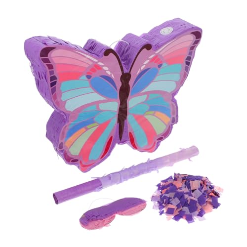 VICASKY 1 Set Schmetterlings-piñata Für Mädchen-geburtstagsparty, Schmetterlings-motto-partydekorationen, Niedliche Schmetterlings-piñata Mit Stick-candy-füller-pinata VICASKY 1 Set Schmetterlings-piñata Für Mädchen-geburtstagsparty, Schmetterlings-motto-partydekorationen, Niedliche Schmetterlings-piñata Mit Stick-candy-füller-pinata von VICASKY