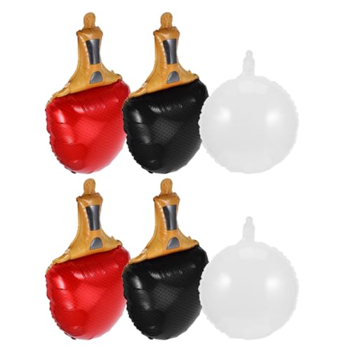 VICASKY 1 Set Tischtennis-luftballons: Folienballons Mit Sportmotiven Für Geburtstagsparty-dekorationen. Robustes Aluminium Für Kinder Und Erwachsene, Dekorationszubehör Für VICASKY 1 Set Tischtennis-luftballons: Folienballons Mit Sportmotiven Für Geburtstagsparty-dekorationen. Robustes Aluminium Für Kinder Und Erwachsene, Dekorationszubehör Für von VICASKY