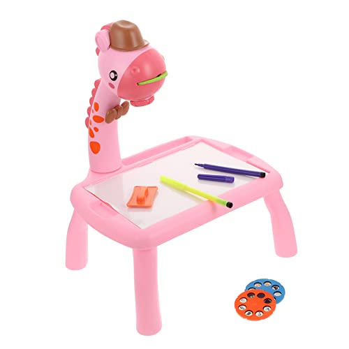 VICASKY 1 Stück Projektionszeichenbrett Kleinkindspielzeug Für Mädchen LED Schreibtafel Für Für Kleinkinder Zeichentisch Zeichenblock Mädchenspielzeug Kinderspielzeug Rosa VICASKY 1 Stück Projektionszeichenbrett Kleinkindspielzeug Für Mädchen LED Schreibtafel Für Für Kleinkinder Zeichentisch Zeichenblock Mädchenspielzeug Kinderspielzeug Rosa von VICASKY