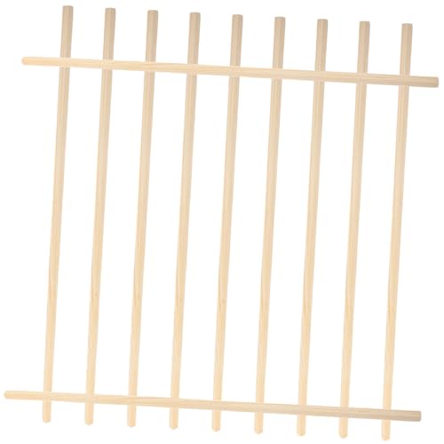 VICASKY 10 Stck. Holzleisten Fensterrahmen Dreieckige Holzleisten aus Kiefer und Paulownia für DIY Fensterdekoration Innen Außenbereich Vielseitig Einsetzbar VICASKY 10 Stck. Holzleisten Fensterrahmen Dreieckige Holzleisten aus Kiefer und Paulownia für DIY Fensterdekoration Innen Außenbereich Vielseitig Einsetzbar von VICASKY