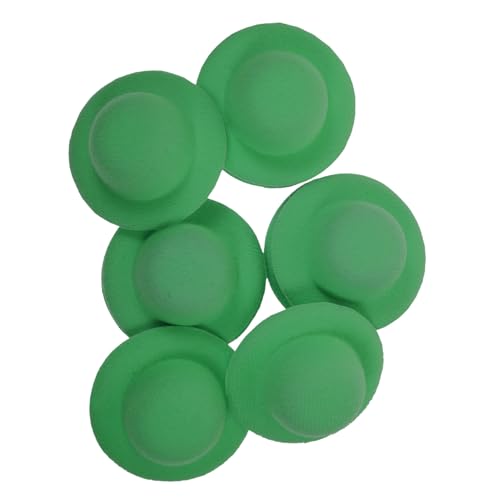 VICASKY 10 Stück Kleiner Hüte Miniatur Puppenhüte für Selbstgemacht Handwerk Dekoration Zubehör für Kleiner Hausparty Puppenaccessoires Foto Requisiten von VICASKY