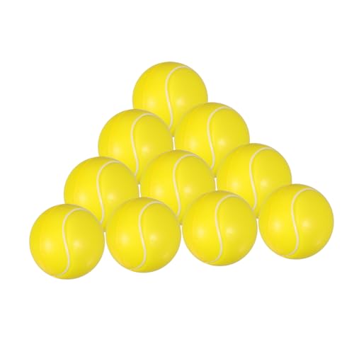 VICASKY 10 Stück Mini Schaumstoffbälle Stressbälle Bunte Elastische Quetschspielzeuge zum Entspannen und Sichere Schaumstoffmaterialien als Party Geschenke und Mitgebsel von VICASKY