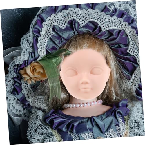 VICASKY 10 Stück Puppenköpfe aus Kunststoff zum Schminken und Basteln DIY Doll Heads für Kreatives Puppenhandwerk Puppenfrisierkopf für Puppenbastelbedarf und Stylingkopf VICASKY 10 Stück Puppenköpfe aus Kunststoff zum Schminken und Basteln DIY Doll Heads für Kreatives Puppenhandwerk Puppenfrisierkopf für Puppenbastelbedarf und Stylingkopf von VICASKY