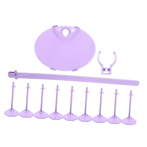 VICASKY 10 Stück Puppenständer Halterung Stabile Puppenhalter für Puppenaufstellung Leichtes Design Tragbar Geeignet für Sammler und Kinderzimmer Zartes Langlebig und Formbeständig von VICASKY