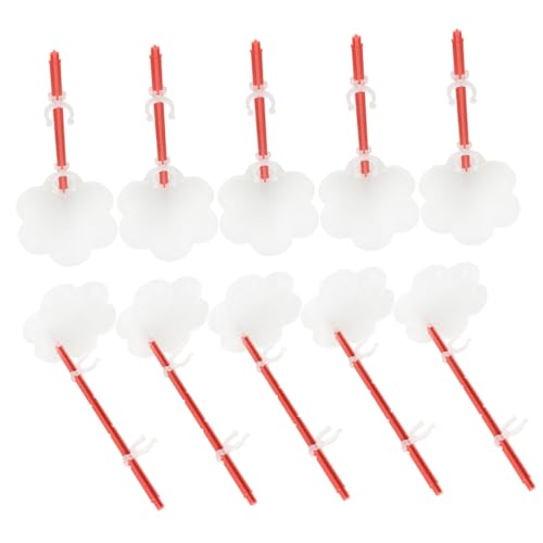 VICASKY 10 Stück Puppenständer aus Kunststoff Stabiler Standfuß mit Durchmesser für Präsentation von Puppen und Actionfiguren Dekorativ und Praktisch von VICASKY