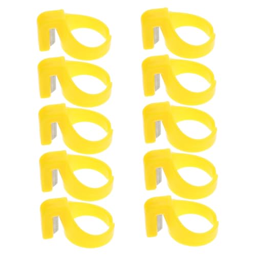 VICASKY 10 Stück Robuste Kunststoffring Cutter für Sicheres und Müheloses Popping von Luftballons für Partyspiele und Veranstaltungen VICASKY 10 Stück Robuste Kunststoffring Cutter für Sicheres und Müheloses Popping von Luftballons für Partyspiele und Veranstaltungen von VICASKY