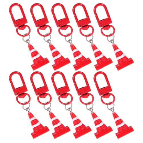 VICASKY 10 Stücke Harz Verkehrs Keychain Straße Charme Für Decor von VICASKY