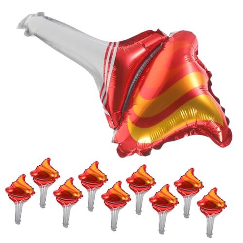 VICASKY 10 Stück Teiliges Aluminium folienballons in Fackel form Sportliche Party deko Luftdichte Ballons für Sportveranstaltungen Wiederverwendbare Auffällige Deko für Geburtstagsfeiern VICASKY 10 Stück Teiliges Aluminium folienballons in Fackel form Sportliche Party deko Luftdichte Ballons für Sportveranstaltungen Wiederverwendbare Auffällige Deko für Geburtstagsfeiern von VICASKY