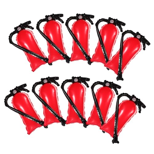 VICASKY 10 Stück Teiliges Aluminiumfolie Feuerlöscher Luftballons Aufblasbare Feuerwehr deko für Feuerwehrmann Geburtstagsparty Festliche Geburtstagsdeko Party luftballons für VICASKY 10 Stück Teiliges Aluminiumfolie Feuerlöscher Luftballons Aufblasbare Feuerwehr deko für Feuerwehrmann Geburtstagsparty Festliche Geburtstagsdeko Party luftballons für von VICASKY