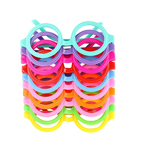 VICASKY 10 Stück Teiliges Kinderbrillen Robust Verstellbar Bunte Partybrillen Dekoration für Geburtstag Fest Alltagsspielzeug VICASKY 10 Stück Teiliges Kinderbrillen Robust Verstellbar Bunte Partybrillen Dekoration für Geburtstag Fest Alltagsspielzeug von VICASKY