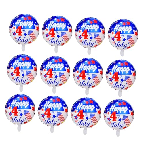 VICASKY 100 Stück Aluminiumfolie Ballons in Us Flaggenform Unzerbrechliche Independence Day Party Dekoration Farbige Festliche Luftballons für Of July VICASKY 100 Stück Aluminiumfolie Ballons in Us Flaggenform Unzerbrechliche Independence Day Party Dekoration Farbige Festliche Luftballons für Of July von VICASKY