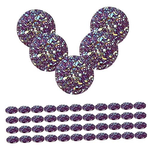 VICASKY 100 Stück Flatboden -diamantschmuck Verzierungen Strass Handwerk Blaue Strasssteine Zubehör Edelsteine zum Basteln Strass-flatback-dekore Kunststeine Violett Harz VICASKY 100 Stück Flatboden -diamantschmuck Verzierungen Strass Handwerk Blaue Strasssteine Zubehör Edelsteine zum Basteln Strass-flatback-dekore Kunststeine Violett Harz von VICASKY
