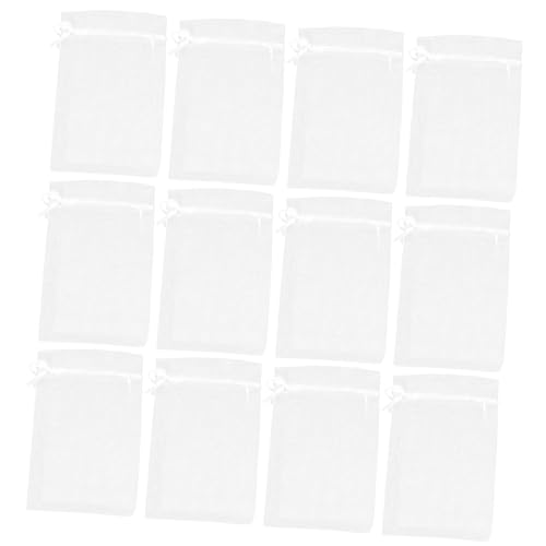 VICASKY 100 Stück Kleine Organzabeutel mit Kordelzug für Hochzeiten Partys und Robuste und Verpackung für Süßigkeiten und Kleine von VICASKY