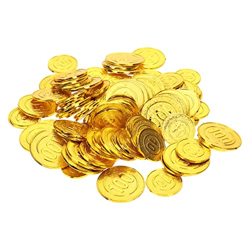 VICASKY 100 Stück Piratenspielzeug Piratenschmuck Piratenpartygeschenke Piratenpartydekorationen Piratenschatz Piratendekorationen Piratenschmuck Goldener Kunststoff VICASKY 100 Stück Piratenspielzeug Piratenschmuck Piratenpartygeschenke Piratenpartydekorationen Piratenschatz Piratendekorationen Piratenschmuck Goldener Kunststoff von VICASKY