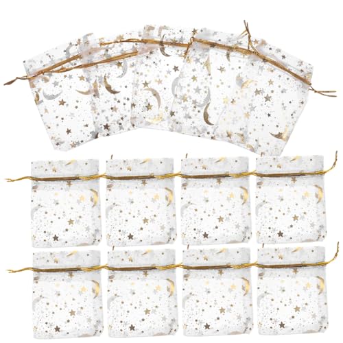 VICASKY 100 Stück kleine Süßigkeitentüten transparente Taschen Beutel goldene Taschen schier Lecker Geschenktüten mit Kordelzug Mini-Geschenktüten Schmucktaschen Stoff VICASKY 100 Stück kleine Süßigkeitentüten transparente Taschen Beutel goldene Taschen schier Lecker Geschenktüten mit Kordelzug Mini-Geschenktüten Schmucktaschen Stoff von VICASKY