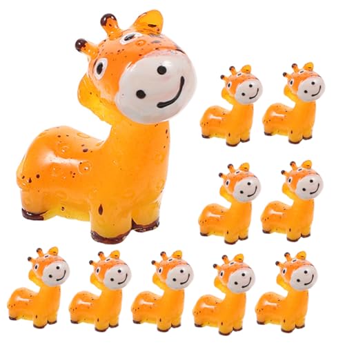VICASKY Robust Harz Hirsch Figuren 10pcs Landschaft Mini Deer Dekorationen für VICASKY Robust Harz Hirsch Figuren 10pcs Landschaft Mini Deer Dekorationen für von VICASKY