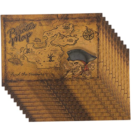 VICASKY 10St Schatzkarte Requisiten für Schatzsuche-Spiele Füllstoffe Piraten-Partyteller Aquarium-Ornament spaß the adventures Piraten-Partyspiel-Requisiten Schatzsuche Spielkarte Papier VICASKY 10St Schatzkarte Requisiten für Schatzsuche-Spiele Füllstoffe Piraten-Partyteller Aquarium-Ornament spaß the adventures Piraten-Partyspiel-Requisiten Schatzsuche Spielkarte Papier von VICASKY