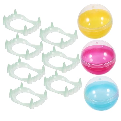 VICASKY 10St schreckliche falsche Zähne halloween schminke halloween make up Grills für Ihre Zähne Kaugummiautomat mit Kaugummibällen Gel Simulation schrecklicher Zahn Plastik VICASKY 10St schreckliche falsche Zähne halloween schminke halloween make up Grills für Ihre Zähne Kaugummiautomat mit Kaugummibällen Gel Simulation schrecklicher Zahn Plastik von VICASKY