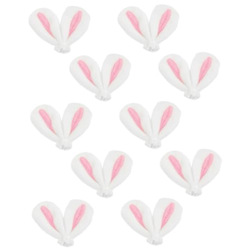 VICASKY 10Stücke Teiliges DIY Hasenohr Haarspangen für Kreative Bastelprojekte Farbenfrohes Stoffmaterial für Erwachsene Ostern und Feste VICASKY 10Stücke Teiliges DIY Hasenohr Haarspangen für Kreative Bastelprojekte Farbenfrohes Stoffmaterial für Erwachsene Ostern und Feste von VICASKY