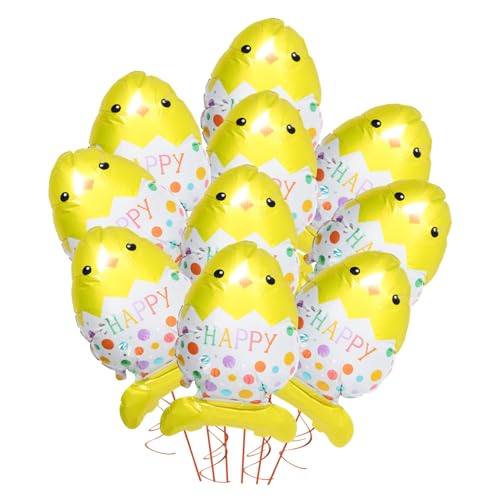 VICASKY 10st Osterei-luftballon Aus Aluminiumfolie Dekorationen Für Die Babyparty Ballonbogen-set Für Den Abschlussball Partyballons Dekorationen Ballongirlande Ballongrößer VICASKY 10st Osterei-luftballon Aus Aluminiumfolie Dekorationen Für Die Babyparty Ballonbogen-set Für Den Abschlussball Partyballons Dekorationen Ballongirlande Ballongrößer von VICASKY