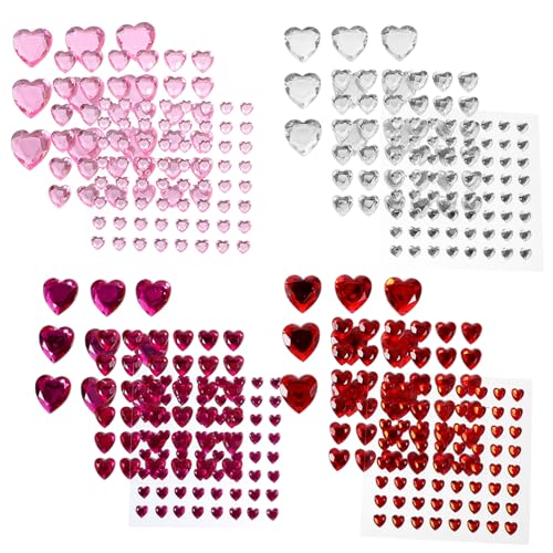 VICASKY 12 Blatt Teiliges Herzförmiges Acryl Strass Schmuck Bögen Herzförmige Glitzernde Make Up Gems für Augen Nägel und DIY Bastelprojekte als Hochzeitsdeko und Geschenkidee für VICASKY 12 Blatt Teiliges Herzförmiges Acryl Strass Schmuck Bögen Herzförmige Glitzernde Make Up Gems für Augen Nägel und DIY Bastelprojekte als Hochzeitsdeko und Geschenkidee für von VICASKY