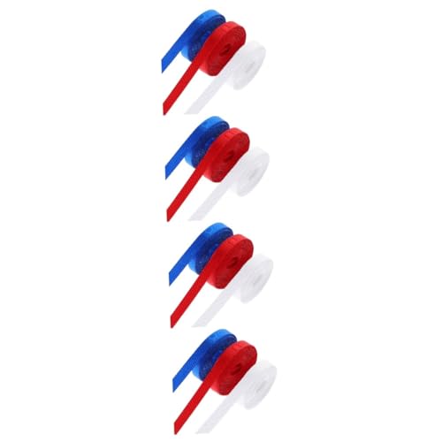VICASKY 12 Rollen Unabhängigkeitstag Band Patriotisches Geschenkband DIY Dekorationsband für Geschenkverpackung Haaraccessoires Tischdeko Fensterdeko VICASKY 12 Rollen Unabhängigkeitstag Band Patriotisches Geschenkband DIY Dekorationsband für Geschenkverpackung Haaraccessoires Tischdeko Fensterdeko von VICASKY