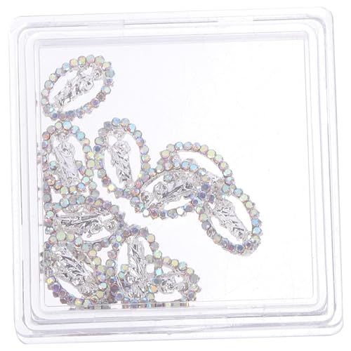 VICASKY 12 Stck. Jesus Nagel Charms Dekorative Maniküre Nail Charms aus Metall für Diy Nageldesign und Handyhüllen für Ostern Feste und Besondere Anlässe von VICASKY