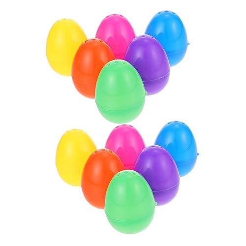 VICASKY 12 Stk Ei Dekoration ostereier für spielsachen für kinderknallzeug Eierspender Eierfüller für spielzeuge buntes Osterei Osterei- Plastik VICASKY 12 Stk Ei Dekoration ostereier für spielsachen für kinderknallzeug Eierspender Eierfüller für spielzeuge buntes Osterei Osterei- Plastik von VICASKY
